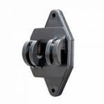 Izolátory pro lanka, dráty do 8 mm na hřebík, vrut