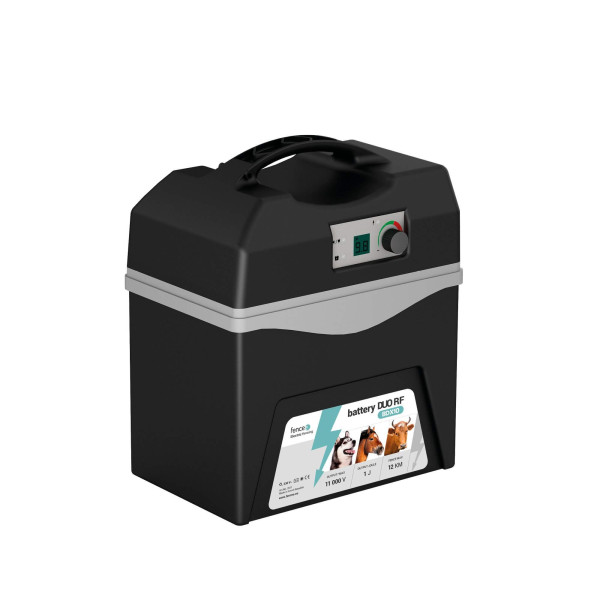 Bateriový přenosný RF zdroj pro elektrický ohradník fencee battery DUO RF BDX10