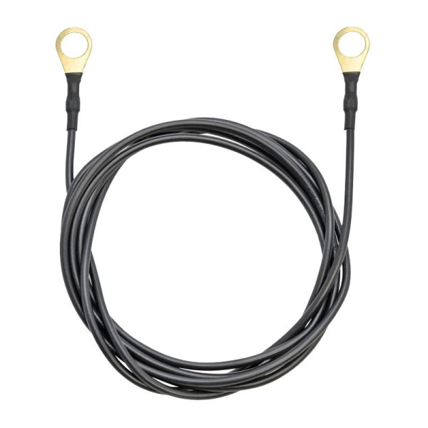 Kabel černý zemnící pro elektrický ohradník - 150 cm