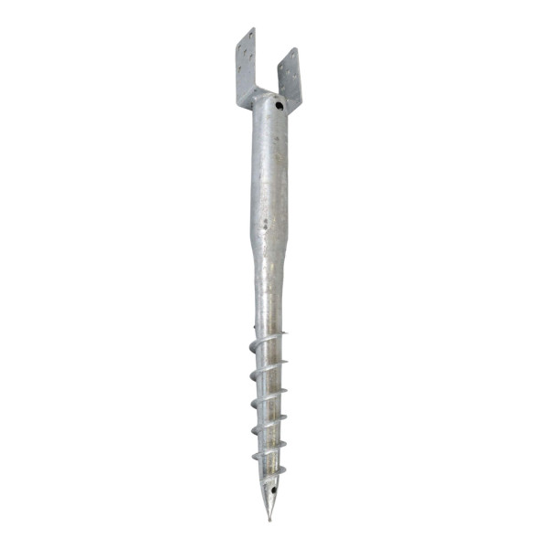 Držák na solární panel,  zemní vrut 100 × 900 mm