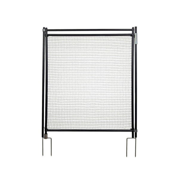 Vstupní branka k univerzálním ohradním sítím, výška 90 cm, šířka 81 cm, 2 hroty, nevodivá