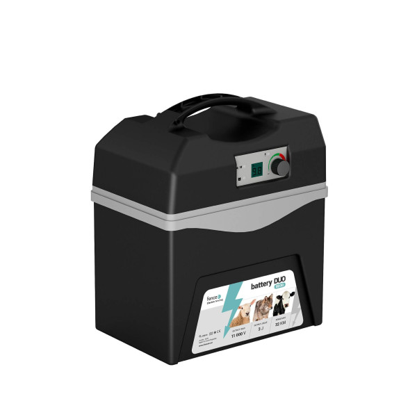 Bateriový přenosný zdroj pro elektrický ohradník fencee battery DUO BD30