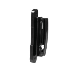 Plochý izolátor s klipem pro ohradníkovou pásku do 60 mm nebo lano, na vruty - 10 ks