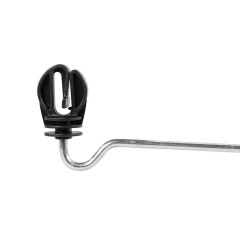 Izolátor se zahnutou podpěrou 22 cm pro elektrický ohradník  - 10 ks