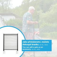 Univerzální zelená ohradníková síť, nevodivá FIX, délka 15 m, výška 90 cm