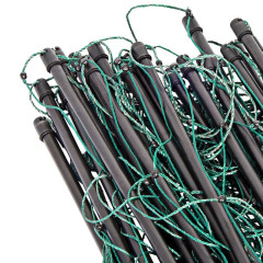Zelená síť STANDARD pro elektrický ohradník pro psy, králíky, kočky, výška 65 cm, 25 m, 1 hrot