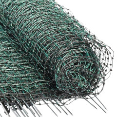 Elektrická síť STANDARD pro drůbež, slepice a kuřata, výška 112 cm, délka 25 m, 1 hrot