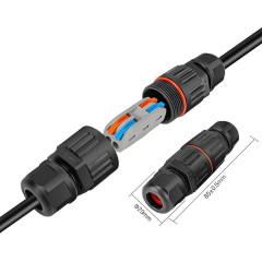 Vodotěsná spojka vysokonapěťového kabelu pro vodiče do Ø 2,5 mm