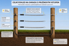 Kabel vysokonapěťový 1,6mm, ocelový, do 20kV (2)