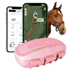 Chytrý lokátor pro koně fencee EquiGPS Track ČERNÁ