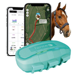 Chytrý lokátor pro koně fencee EquiGPS Track ČERNÁ