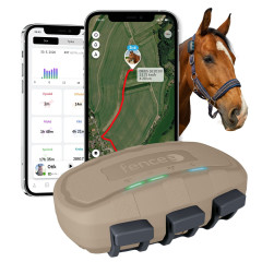 Chytrý lokátor pro koně fencee EquiGPS Track PÍSKOVÁ