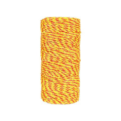 Lanko pro elektrický ohradník, průměr 2,5 mm, žluto-oranž, 100 m