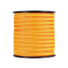 Páska pro elektrický ohradník, šířka 10 mm, žluto-oranžová, délka 250 m