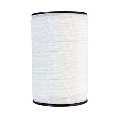 Ohradníková vodivá páska s šířkou 20 mm, bílá, délka 200 m