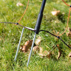 Vodivá síť elektrického ohradníku pro ovce a kozy, výška 90 cm, délka 50 m, dvojitý hrot