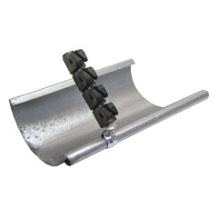 Izolátor pro elektrický ohradník na okap proti škůdcům, 4 očka