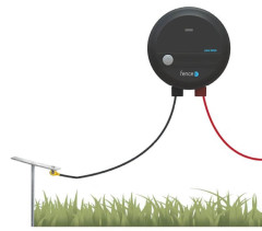 Zemnící tyč pro elektrický ohradník, kulatá - 75 cm