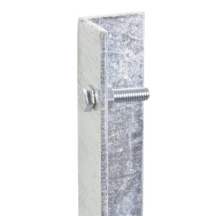 Zemnicí tyč pro elektrický ohradník, profil - 100 cm