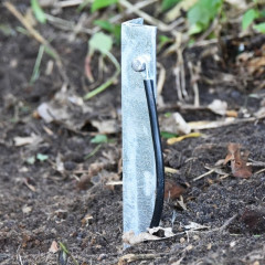 Zemnicí tyč pro elektrický ohradník, profil - 100 cm