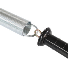 Vchodová brána s pružinou pro elektrické ohradníky - do 5 m