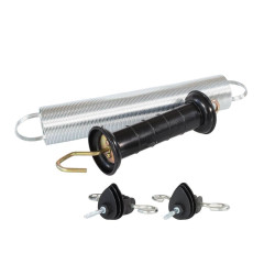 Vchodová brána s pružinou pro elektrické ohradníky - do 5 m