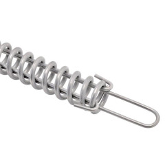 Dilatační napínací pružina pro vodiče elektrického ohradníku, nerezová 435 mm