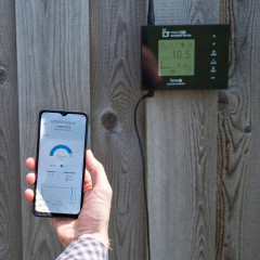 Set elektrického ohradníku se sítí ochrana před vlkem, rysem - RF zdroj 8 J - WiFi Gateway - síť 50 m