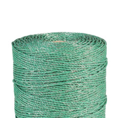 Lanko pro elektrický ohradník, průměr 2,5 mm, zelené, délka 400 m