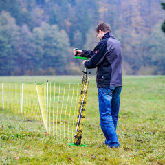 Naviják na ohradníkové elektrické sítě s výškou až 125 cm