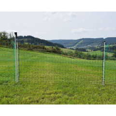 Vchodová branka k elektrické ohradníkové síti, výška 112 cm, šířka 120 cm, dvojitý hrot