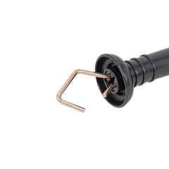 Samonavíjecí brána s vodivou páskou elektrického ohradníku, délka 6 m