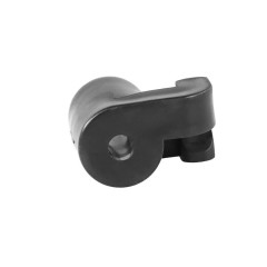 Izolátor na elektrický ohradník proti škůdcům, 7 oček pro vodivé lanko, pro vedení Plus – Mínus, závit M6