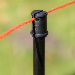 Sada elektrického ohradníku, preventivní ochrana před vlkem, zdroj s vysokým napětím - 2× síť