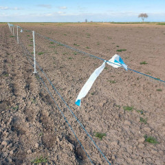 Sada elektrického ohradníku, preventivní ochrana před vlkem, zdroj s vysokým napětím - 2× síť