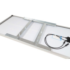 Basic sada solární ohradník - Držák zemní vrut, regulátor 10 A, konzole a panel 200 W