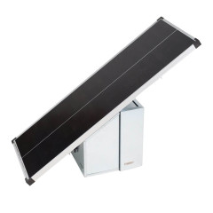 Premium sada solární ohradník - Kompletní bezpečnostní schránka + 2J zdroj, panel 40 W