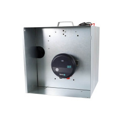 Expert sada solární ohradník - Kompletní přenosná schránka + 4J zdroj, panel 100 W, síť ovce 90 cm