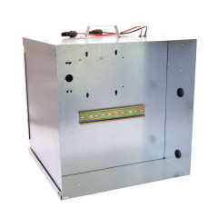 Expert sada solární ohradník - Kompletní přenosná schránka + 4J zdroj, panel 100 W, síť ovce 90 cm