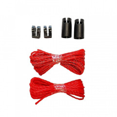 Expert sada solární ohradník - Kompletní přenosná schránka + 7J chytrý zdroj, panel 100 W, vlčí síť