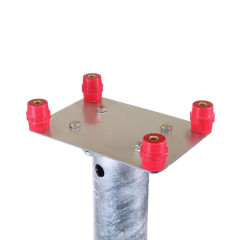 Expert sada solární ohradník - Kompletní bezpečnostní schránka + 4J zdroj, panel 100 W, síť ovce 90cm