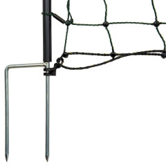 Elektrická ohradníková síť pro drůbež, výška 120 cm, délka 50 m, dvojitý hrot