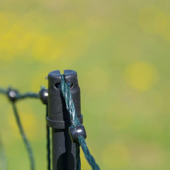 Elektrická ohradníková síť pro drůbež, výška 120 cm, délka 50 m, dvojitý hrot