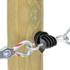 Lanové očnice, koncovka pro vytvoření oka z ohradníkových lan do 7 mm - 2 ks