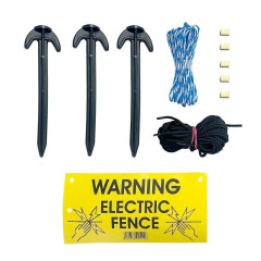 Modrá elektrická síť proti divokým prasatům, výška 63 cm, délka 50 m