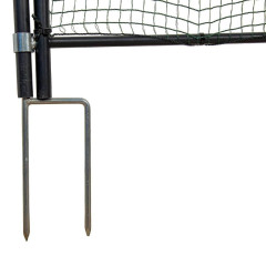 Vstupní branka k univerzálním ohradním sítím, výška 90 cm, šířka 81 cm, 2 hroty, nevodivá