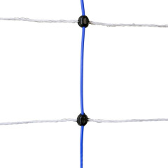 Modrá síť pro elektrický ohradník proti vlkům, výška 145 cm, délka 50 m, dvojitý hrot