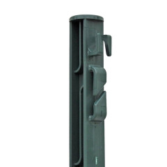 Plastový sloupek pro elektrický ohradník, délka 150 cm, 14 oček, zelený