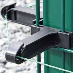 Předsazený ohradníkový izolátor na plot pro 3 - 7 cm rozteč, délka 11,3 cm