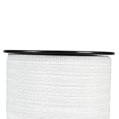 Páska pro elektrický ohradník, šířka 10 mm, bílá, délka 200 m